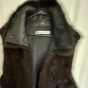 Andrew Marc Large Leather Vest